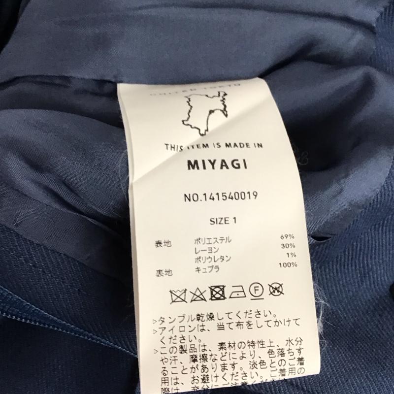 ユナイテッドトウキョウ UNITED TOKYO パンツ スラックス 1 無地 青 / ブルー / レディース USED 古着 中古 10138136