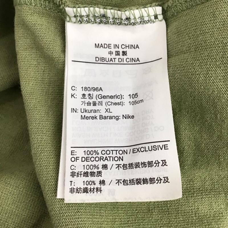 ナイキ NIKE Tシャツ 半袖 do7393-386 Tシャツ 半袖 NSWPREMESSサンセットT プリントTシャツ XL ロゴ、文字 カーキ / カーキ / メンズ USED 古着 中古 10115931