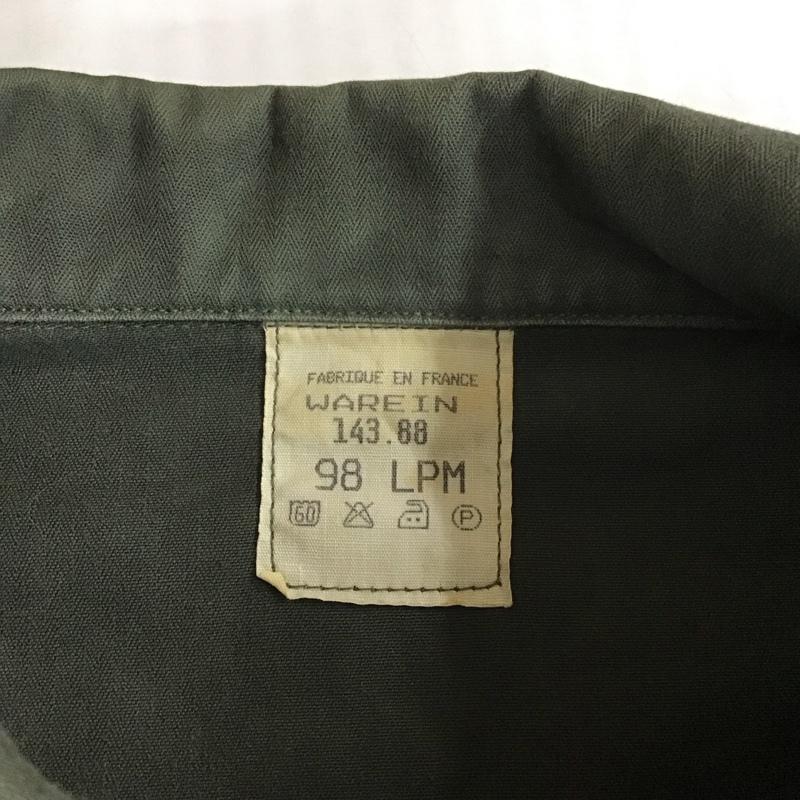 古着 USED ジャケット、上着 ジャケット、ブレザー ミリタリー フランス軍 無地 カーキ / カーキ / メンズ USED 古着 中古 10115879
