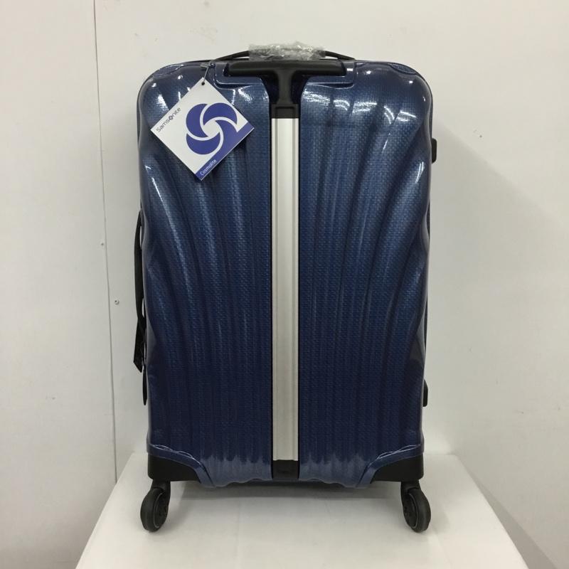 サムソナイト Samsonite スーツケース、トランク スーツケース、トランク コスモライト スーツケース 53450-1247 69cm 68L ダークブルー キャリーケース 無地 青 / ブルー / メンズ USED 古着 中古 10125418