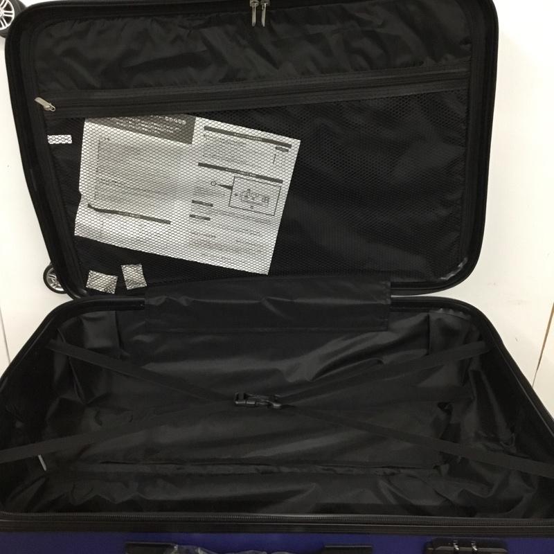 古着 USED スーツケース、トランク スーツケース、トランク トラベルキャリーケース 2個セット キャリーケース VENEZIA 無地 青 / ブルー / メンズ USED 古着 中古 10128123