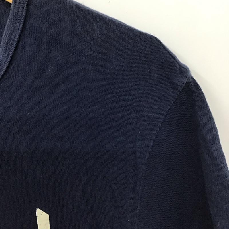 ポロラルフローレン POLO RALPH LAUREN Tシャツ 半袖 半袖カットソー プリントTシャツ クルーネックカットソー S プリント 紺 / ネイビー / レディース USED 古着 中古 10113041