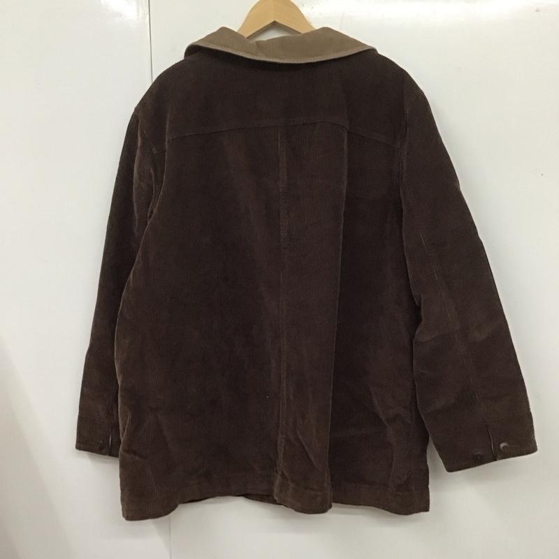 エルエルビーン L.L.Bean ジャケット、上着 ジャケット、ブレザー DFKA6 コーデュロイ 00s ハンティングジャケット XL 無地 ダークブラウン / ダークブラウン / X ベージュ / ベージュ / レディース USED 古着 中古 10107555