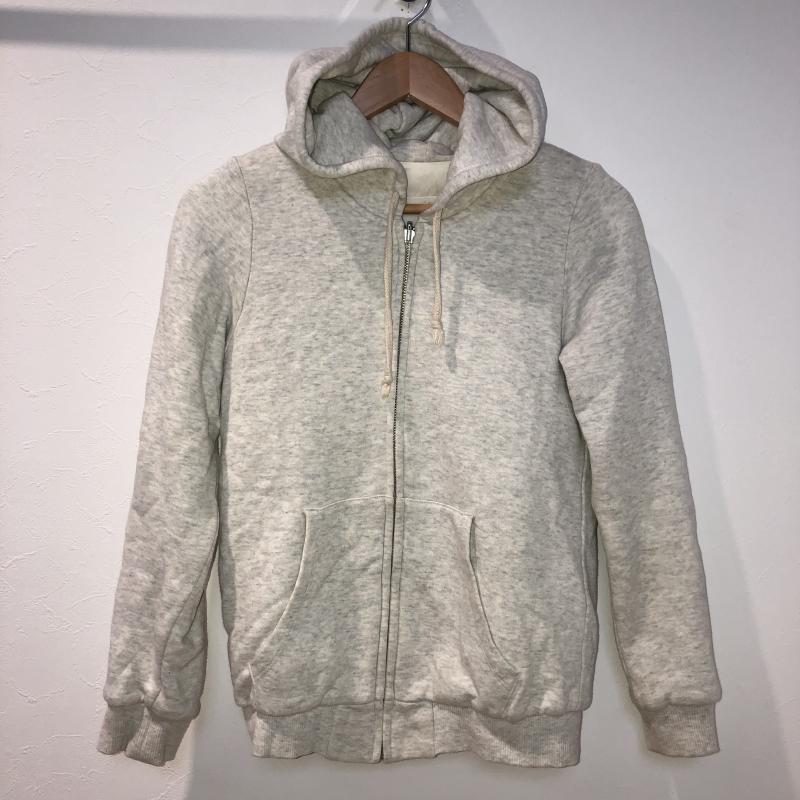 ユナイテッドアローズグリーンレーベルリラクシング UNITEDARROWSGREENLABELRELAXING パーカー 長袖 無地 白 / ホワイト / レディース USED 古着 中古 10013302