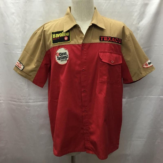 古着 USED シャツ、ブラウス 半袖 半袖シャツ カラーシャツ 半袖カットソー 古着 L ロゴ、文字 マルチカラー / マルチカラー /  メンズ USED 古着 中古 10108527
