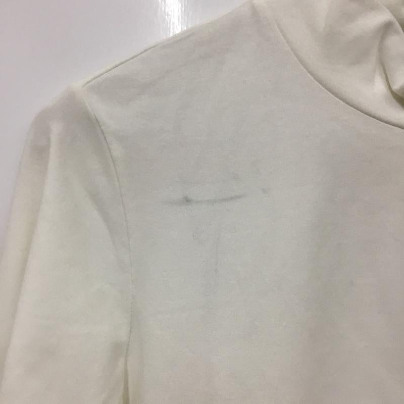 カッパ Kappa Tシャツ 長袖 KG962LS75 ハイネック ゴルフウェア M ワンポイント 白 / ホワイト / レディース USED 古着 中古 10136514