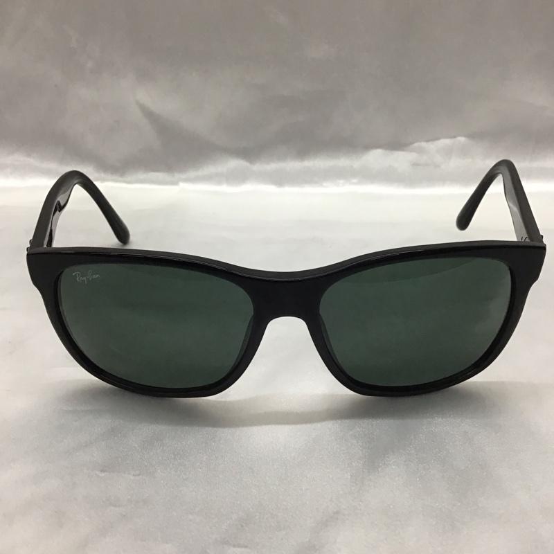 レイバン Ray-Ban めがね・サングラス サングラス RB4181F ウェリントン ロゴ、文字 黒 / ブラック / メンズ USED 古着 中古 10116452