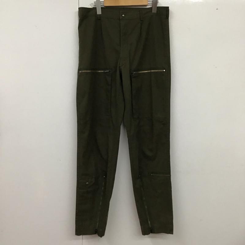 ミリタリー ミリタリー パンツ ワークパンツ、ペインターパンツ ミリタリーパンツ ワイドパンツ パラトルーパーパンツ イタリア軍 無地 カーキ / カーキ /  メンズ USED 古着 中古 10126122