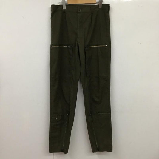 ミリタリー ミリタリー パンツ ワークパンツ、ペインターパンツ ミリタリーパンツ ワイドパンツ パラトルーパーパンツ イタリア軍 無地 カーキ / カーキ /  メンズ USED 古着 中古 10126122