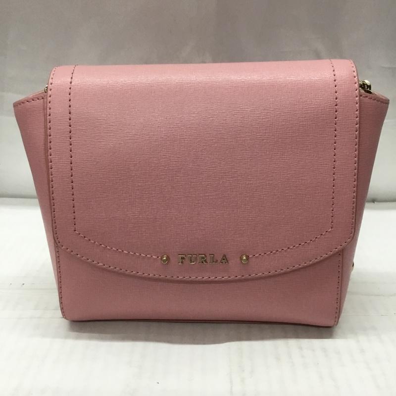 フルラ FURLA ショルダーバッグ ショルダーバッグ BNWD1006580 チェーン ロゴ、文字 桃 / ピンク / レディース USED 古着 中古 10114723