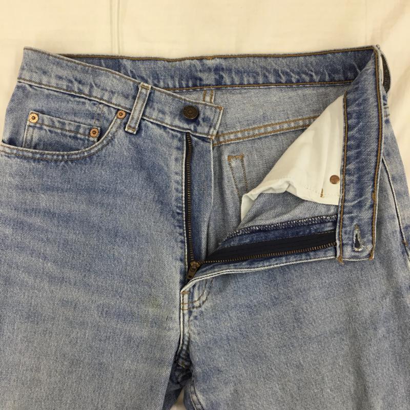 リーバイス Levi s パンツ デニム、ジーンズ 90’s 616-02 32インチ 無地 青 / ブルー /  メンズ USED 古着 中古 10125235