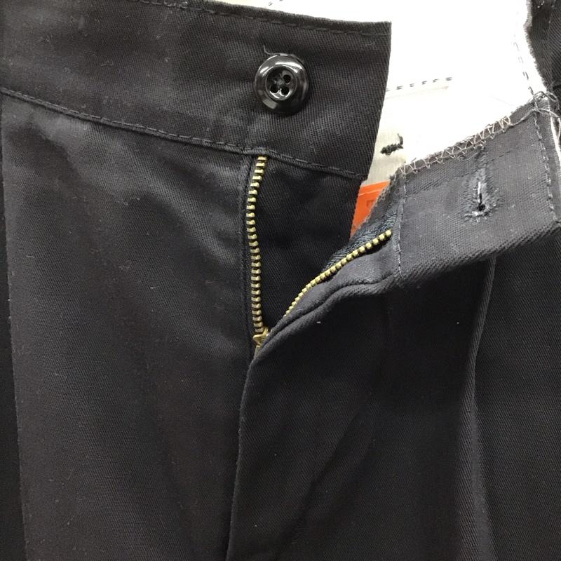 レッドキャップ RED KAP パンツ チノパン PT32BK1 2タック ワークパンツ 32 無地 黒 / ブラック /  メンズ USED 古着 中古 10122606