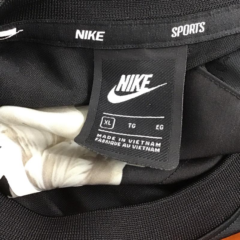 ナイキ NIKE カットソー 半袖 cj5197-010 NSPS/SJERSEYTOP 半袖カットソー プリントTシャツ XL ロゴ、文字 黒 / ブラック /  メンズ USED 古着 中古 10112717