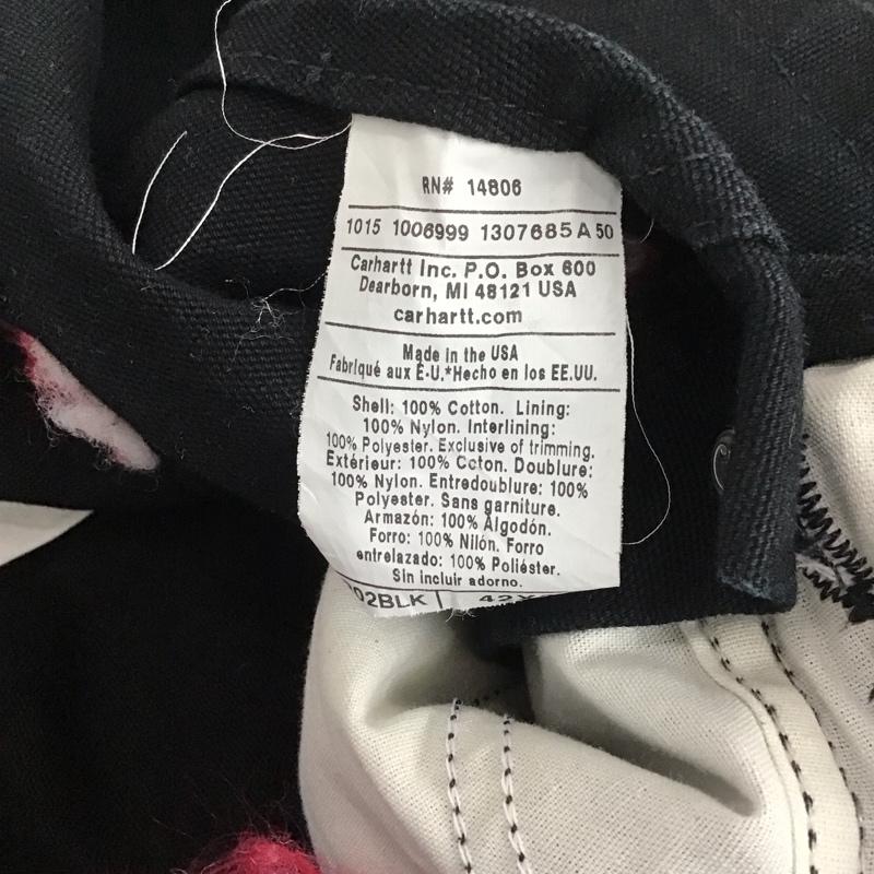 カーハート Carhartt サロペット・オーバーオール サロペット、オーバーオール UFCW 無地 黒 / ブラック / メンズ USED 古着 中古 10109152