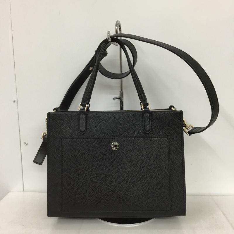 コールハーン COLE HAAN ショルダーバッグ ショルダーバッグ ショルダー 2WAY ロゴ、文字 黒 / ブラック / レディース USED 古着 中古 10132044