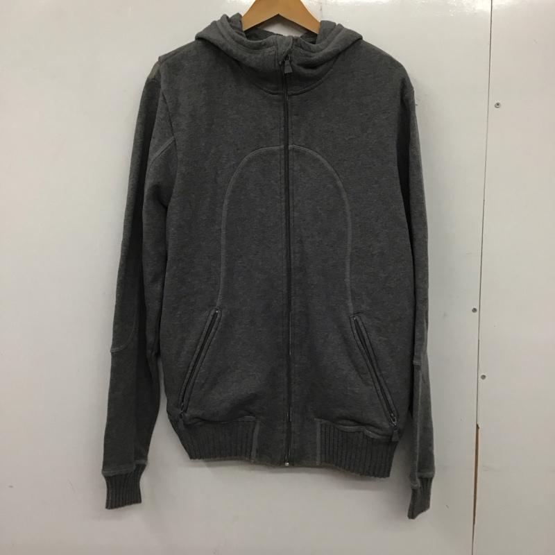 プーマ PUMA パーカー 長袖 長袖パーカー ジップアップパーカー スウェット 96hours neilbarrett M 無地 灰 / グレー / メンズ USED 古着 中古 10139836