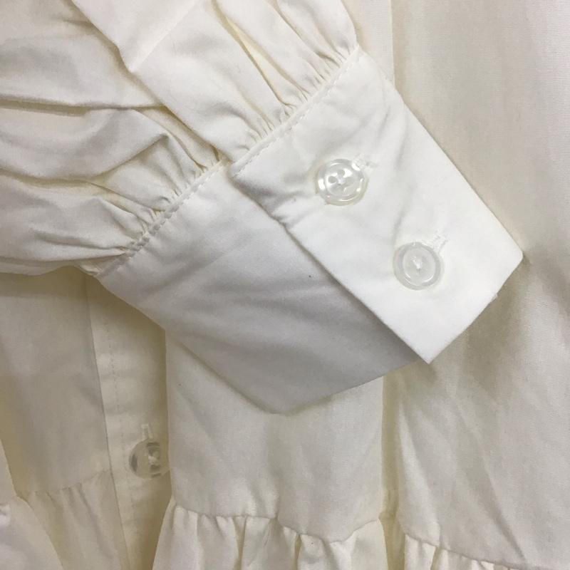 スナイデル SNIDEL ワンピース ロングスカート 長袖シャツワンピース ロングワンピース スタンドカラー 無地 白 / ホワイト / レディース USED 古着 中古 10135424