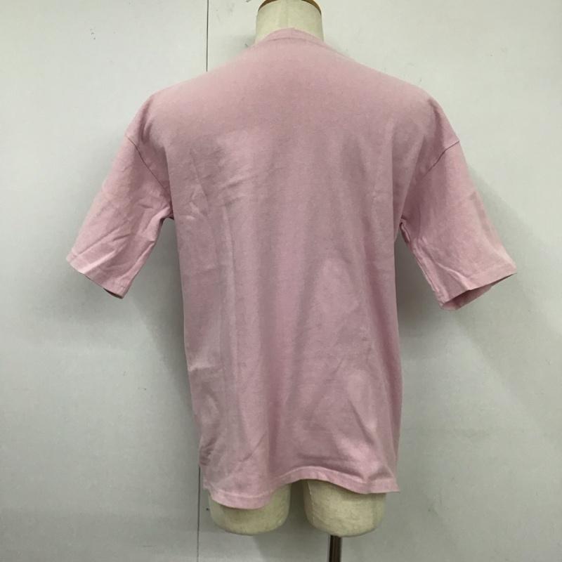 グッドウェア Goodwear Tシャツ 半袖 半袖カットソー 無地Tシャツ クルーネックカットソー M 無地 桃 / ピンク / メンズ USED 古着 中古 10124053