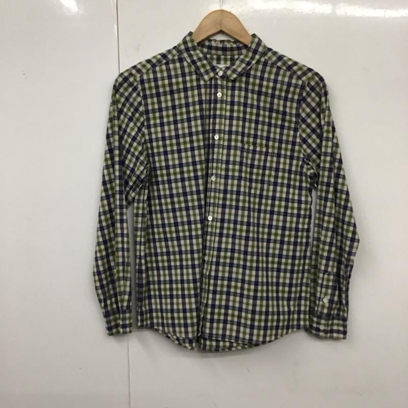 ニコアンド niko and... シャツ、ブラウス 長袖 L チェック マルチカラー / マルチカラー / レディース USED 古着 中古 10120151