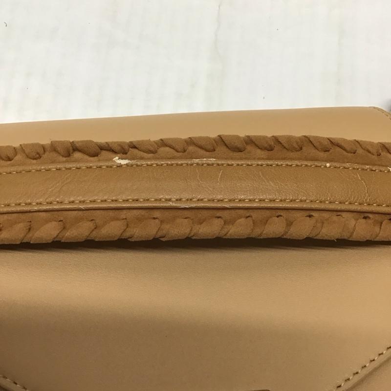 アズールバイマウジー AZUL BY MOUSSY ハンドバッグ ハンドバッグ 2WAY 無地 ベージュ / ベージュ / X 金 / ゴールド / レディース USED 古着 中古 10118875