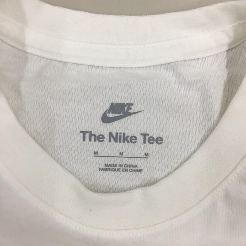 ナイキ NIKE カットソー 長袖 ar5194-100 スポーツウェアクラブロングスリーブTシャツ 長袖カットソー M ロゴ、文字 白 / ホワイト / メンズ USED 古着 中古 10122886