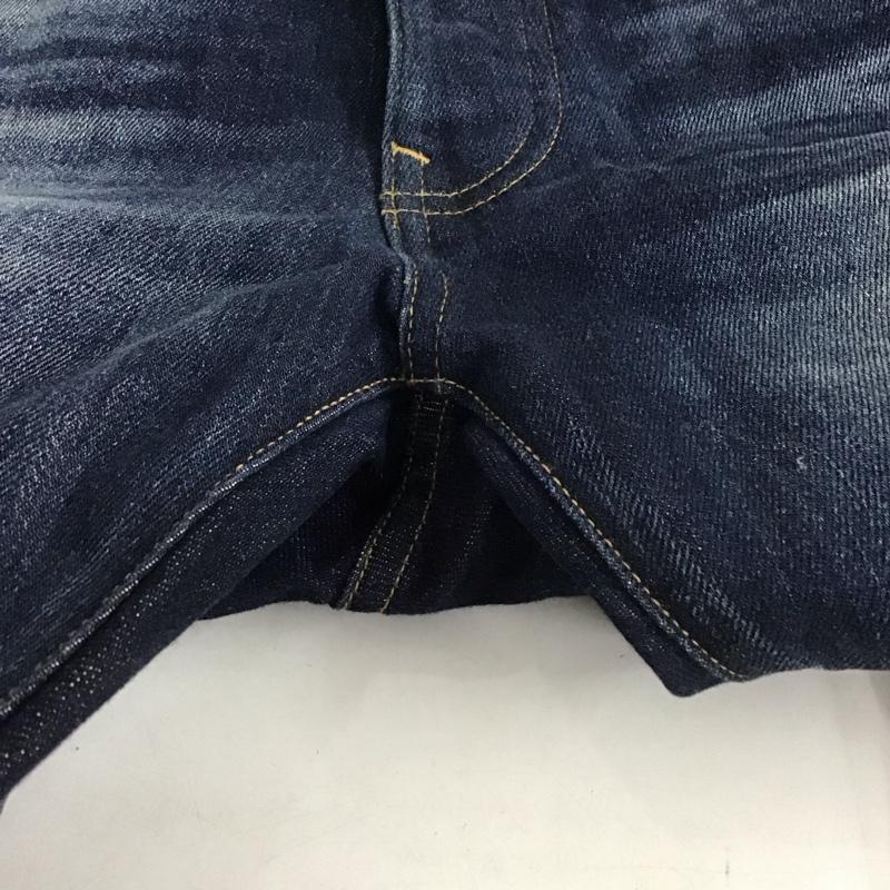 ジースターロゥ G-STAR RAW パンツ デニム、ジーンズ デニムパンツ スリムパンツ カジュアルパンツ ストレッチパンツ 31インチ ロゴ、文字 インディゴ / インディゴ / メンズ USED 古着 中古 10131305