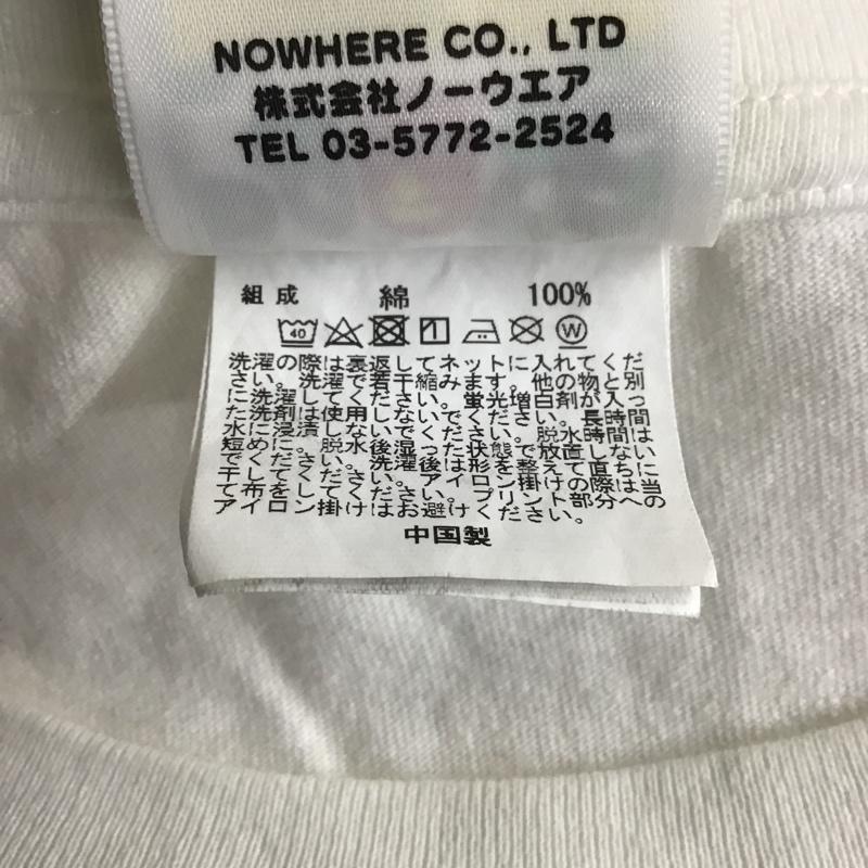 アベイシングエイプ A BATHING APE Tシャツ 半袖 半袖カットソー プリントTシャツ クルーネックカットソー XL プリント 白 / ホワイト / メンズ USED 古着 中古 10105546