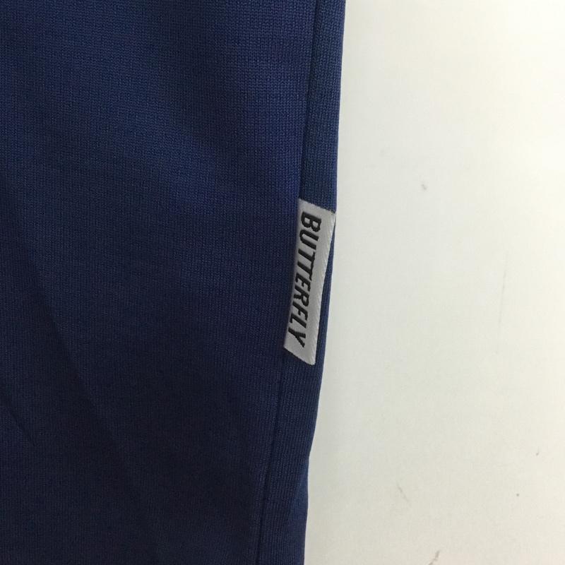 バタフライ BUTTERFLY Tシャツ 半袖 45230-178-0-106 卓球ウェア スポーツウェア タグ付き ウィンロゴ S ワンポイント 紺 / ネイビー / メンズ USED 古着 中古 10135671