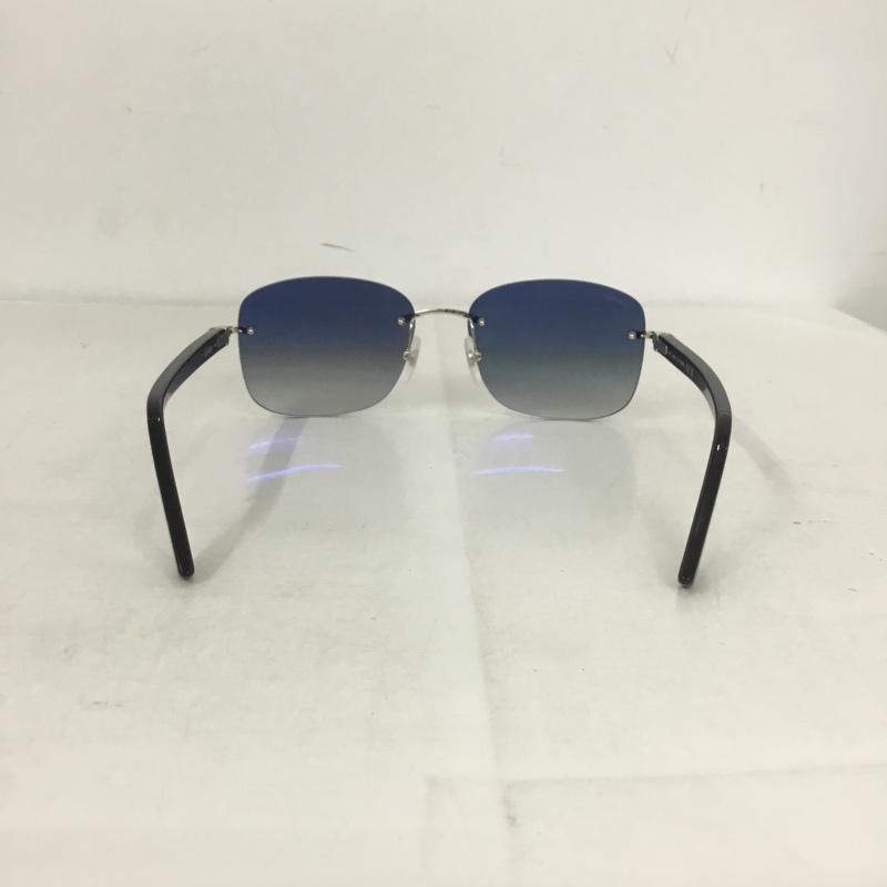 カルティエ Cartier めがね・サングラス サングラス CT0227S グラデーション ロゴ、文字 紺 / ネイビー / レディース USED 古着 中古 10138341