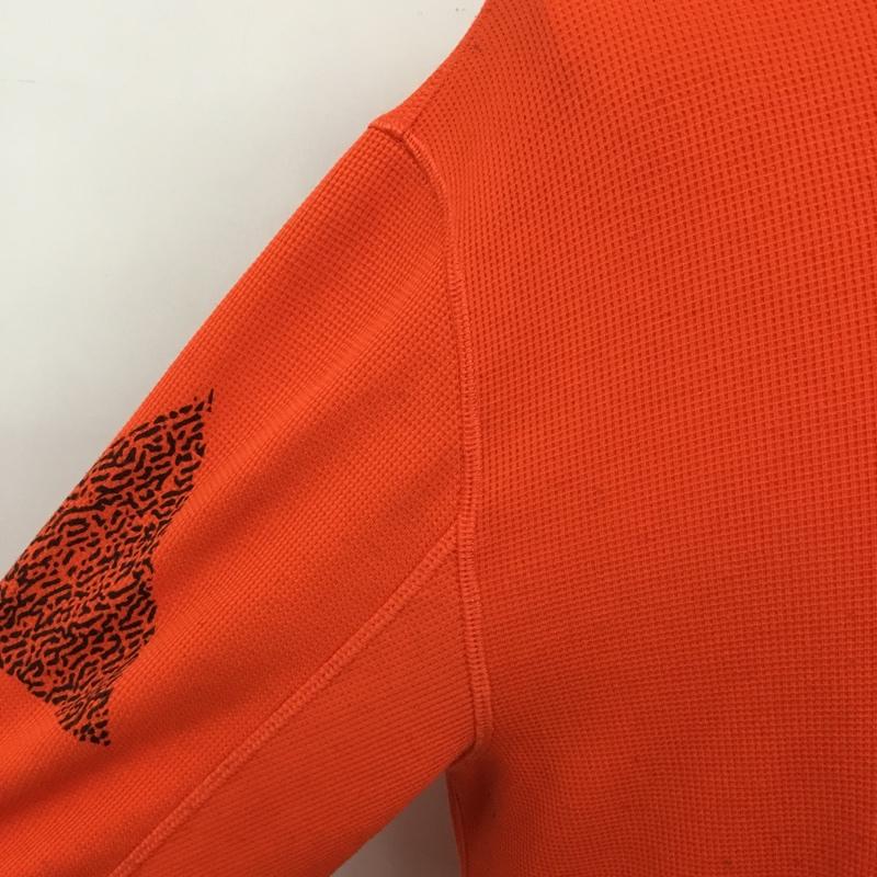 ナイキ エィシージー NIKE ACG Tシャツ 長袖 CD7657-634 長袖Tシャツ ロングスリーブカットソー スポーツウェア L ロゴ、文字 橙 / オレンジ / メンズ USED 古着 中古 10110096