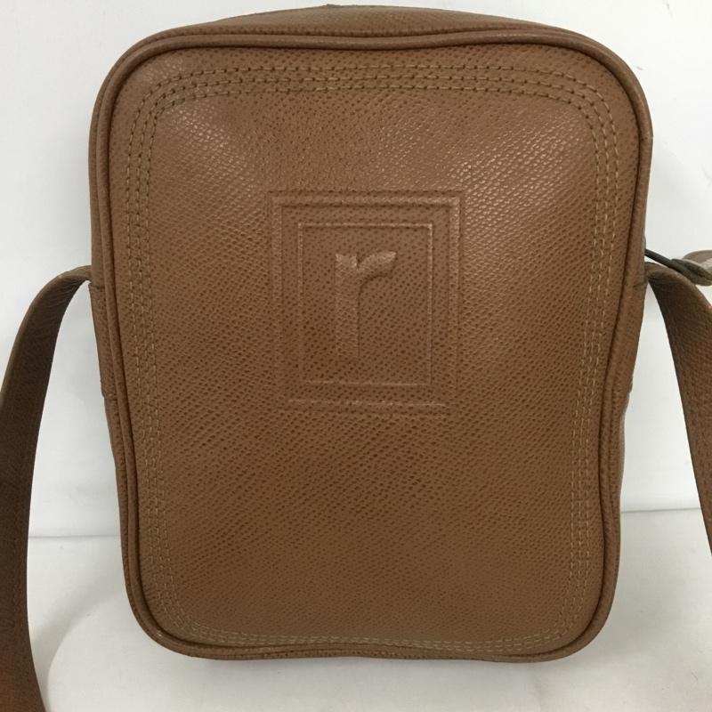 レノマ renoma ショルダーバッグ ショルダーバッグ レザー ロゴ、文字 茶 / ブラウン / メンズ USED 古着 中古 10130023