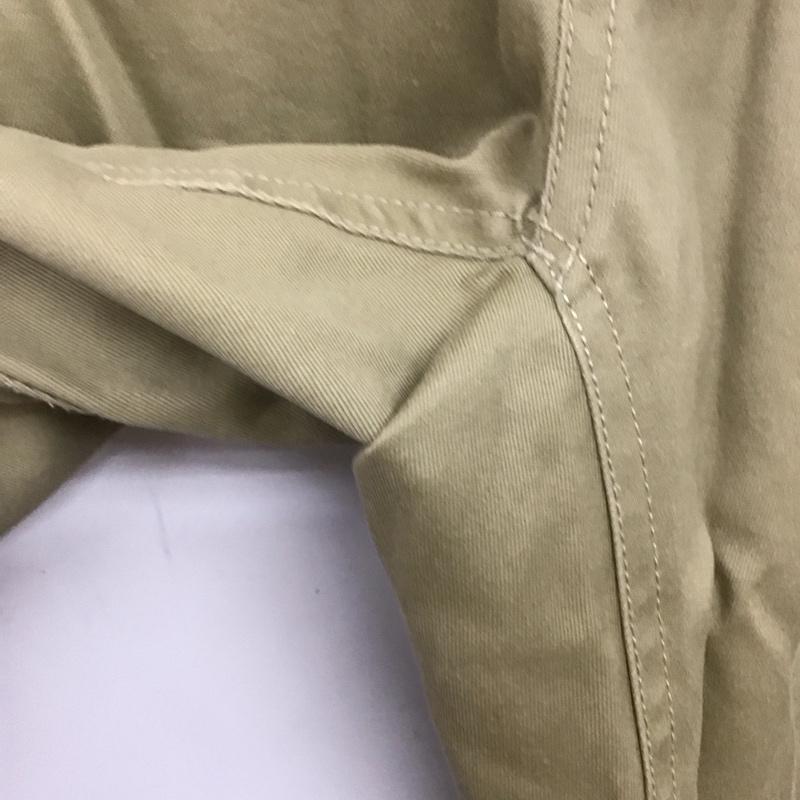 チャンピオン Champion パンツ チノパン c3-q220 チノパン ワイドパンツ ブロークンチノ アンクルパンツ 9分丈 L 無地 ベージュ / ベージュ / メンズ USED 古着 中古 10138426
