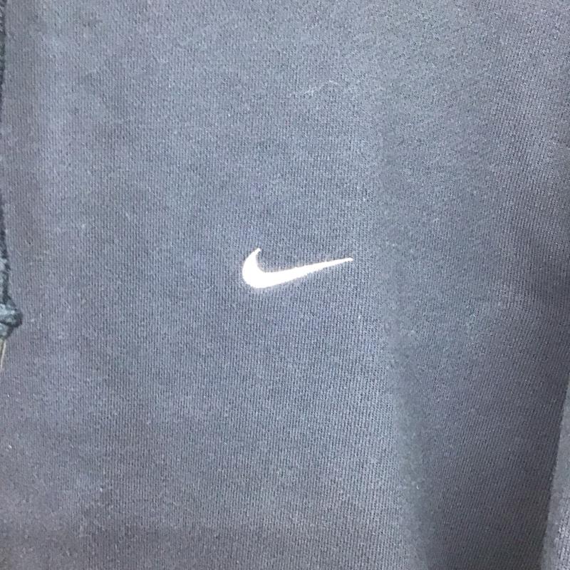 ナイキ NIKE パーカー 長袖 長袖パーカー プルオーバーパーカー スウェット XL ロゴ、文字 紺 / ネイビー /  メンズ USED 古着 中古 10129080