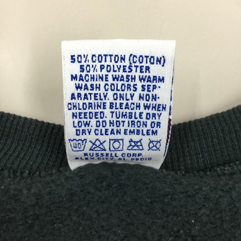 ラッセルアスレティック Russell Athletic トレーナー 長袖 XL 無地 緑 / グリーン / メンズ USED 古着 中古 10109619