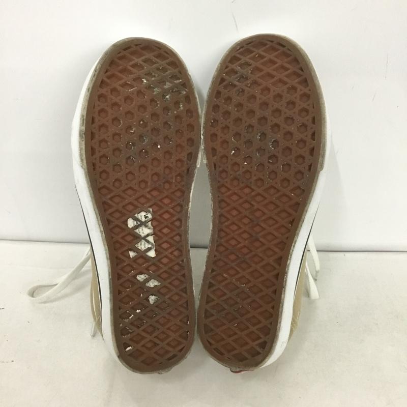 バンズ VANS スニーカー スニーカー 508731 23cm 23.0cm ロゴ、文字 ベージュ / ベージュ / レディース USED 古着 中古 10136930