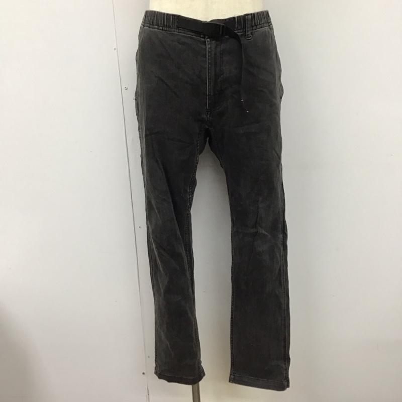 グラミチ GRAMICCI パンツ デニム、ジーンズ GMP-16S010 デニムニューナローパンツ L ロゴ、文字 黒 / ブラック /  メンズ USED 古着 中古 10123294