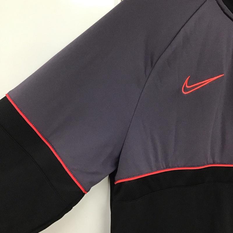 ナイキ NIKE ジャケット、上着 ジャケット、ブレザー cv1466-011 アカデミートラック スーツ ジップアップジャケット ジャージ XL ロゴ、文字 黒 / ブラック / X 紫 / パープル / メンズ USED 古着 中古 10131544