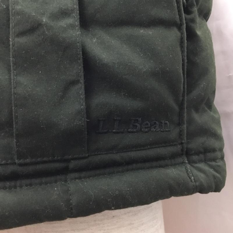 エルエルビーン L.L.Bean ベスト ベスト DBM2 ダウンベスト S ロゴ、文字 緑 / グリーン / X ダークブラウン / ダークブラウン / メンズ USED 古着 中古 10111395