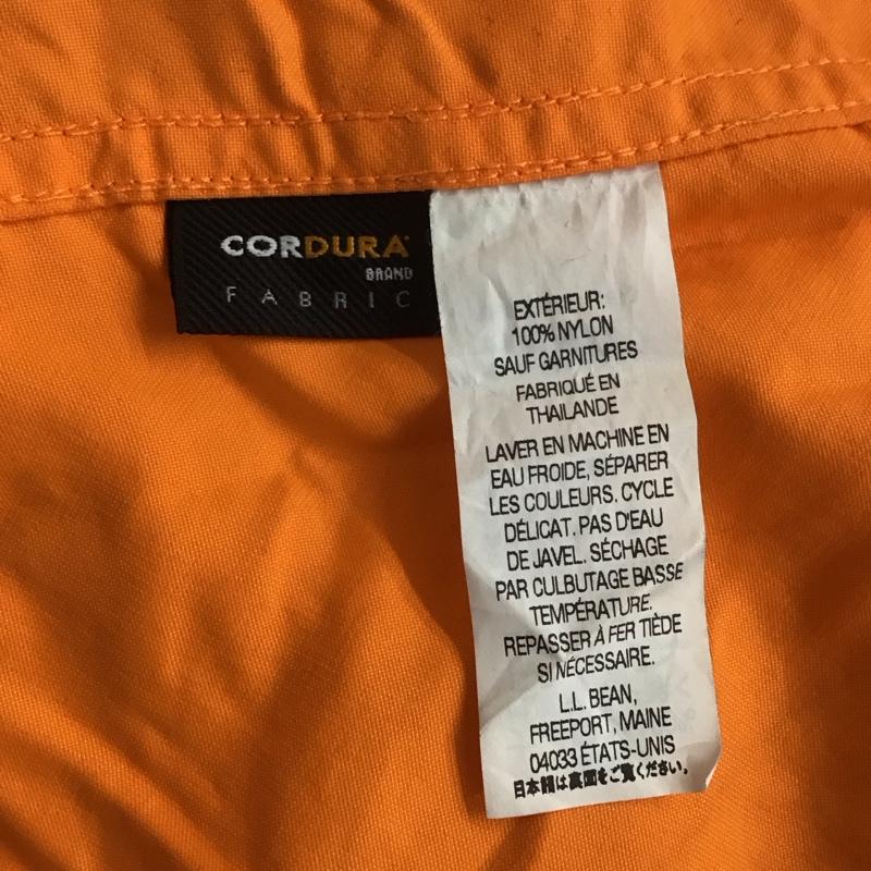 エルエルビーン L.L.Bean ジャケット、上着 ジャンパー、ブルゾン ジップアップジャケット ジャンパー ジャケット ナイロンジャケット アウター S ロゴ、文字 橙 / オレンジ / メンズ USED 古着 中古 10110401