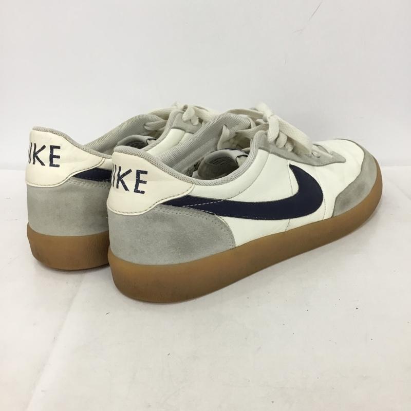 ナイキ NIKE スニーカー スニーカー 432997-107 KILLSHOT 2 LEATHER J.CREW 29cm 29.0cm ロゴ、文字 紺 / ネイビー / X アイボリー / アイボリー / メンズ USED 古着 中古 10136380