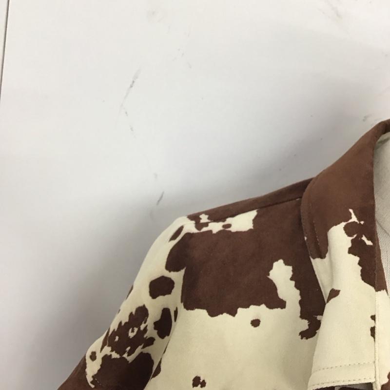 スライ SLY シャツ、ブラウス 七分袖 030eaa30-1650 COW VEGAN SUEDE SHORT シャツ FREE 総柄 マルチカラー / マルチカラー / レディース USED 古着 中古 10119884