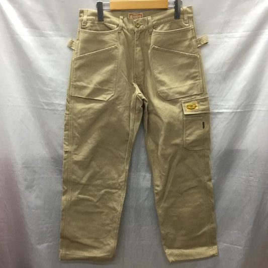 カールヘルム KARLHELMUT パンツ ワークパンツ、ペインターパンツ ワークパンツ ワイドパンツ カジュアルパンツ L 無地 ベージュ / ベージュ /  メンズ USED 古着 中古 10122267