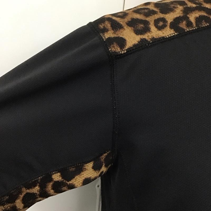 エフシーレアルブリストル F.C.Real Bristol セットアップ セットアップ 半袖カットソー ハーフパンツ 2点セット スポーツウェア セットアップ nike コラボ S ヒョウ柄・レオパード柄 黒 / ブラック / メンズ USED 古着 中古 10107748