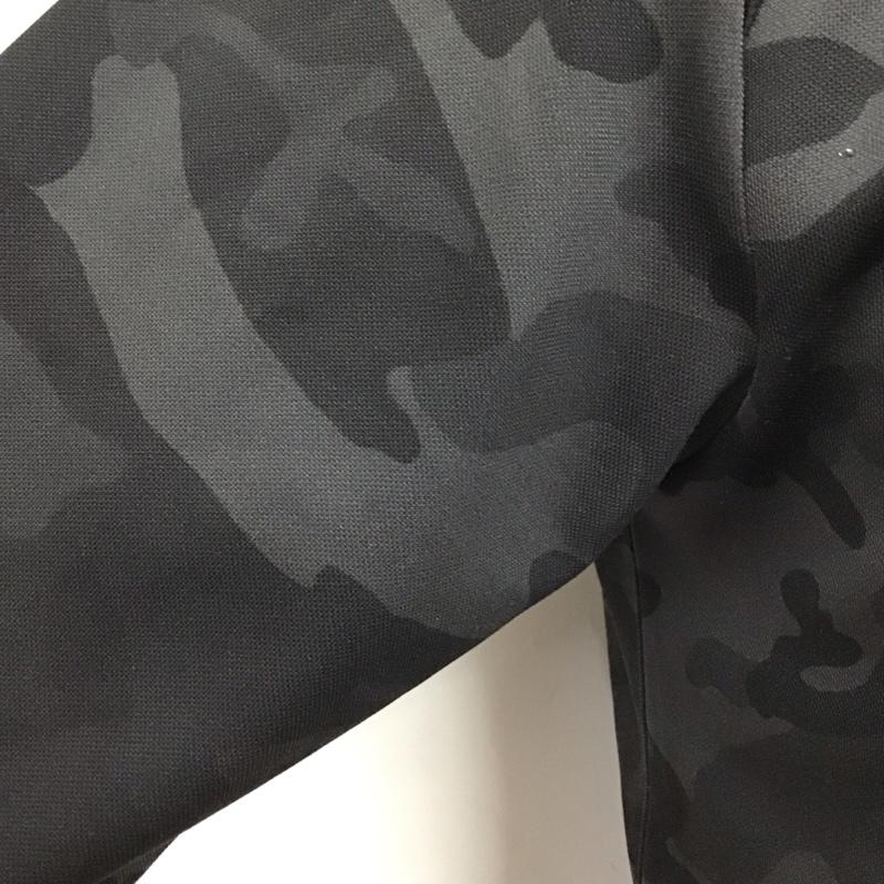 エフシーレアルブリストル F.C.Real Bristol カットソー 長袖 335132-010 CRB×FragmentDesign×FIL コラボ 長袖カットソー S ロゴ、文字 黒 / ブラック / メンズ USED 古着 中古 10114708