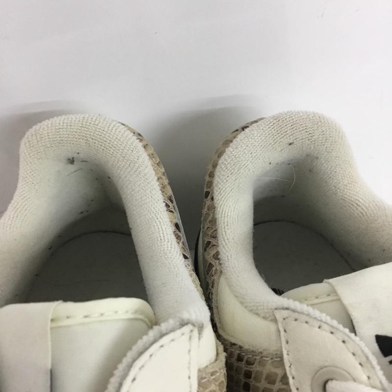 アディダス adidas スニーカー スニーカー HQ1985 FORUM BOLD W 24.5cm 24.5cm ロゴ、文字 アイボリー / アイボリー / X 黒 / ブラック / X 茶 / ブラウン / レディース USED 古着 中古 10144826