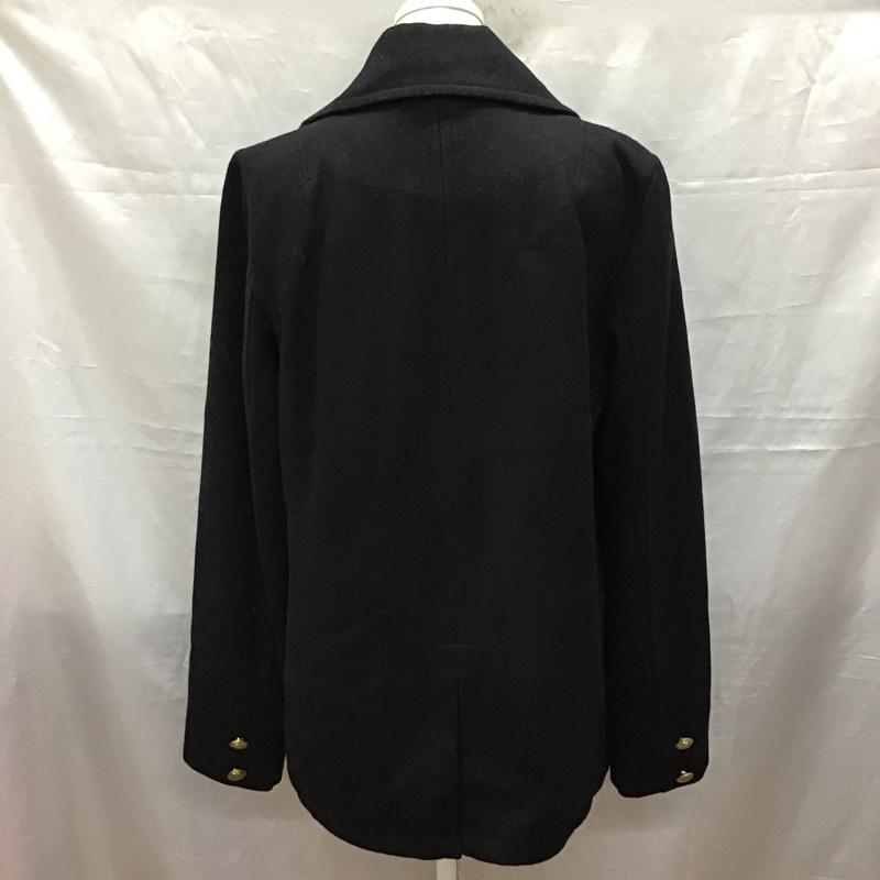ザラティーアールエフ ZARA TRF コート ピーコート 1255 207 800 S 無地 黒 / ブラック / レディース USED 古着 中古 10118437