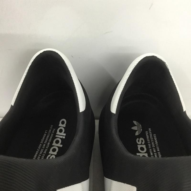 アディダス adidas スニーカー スニーカー ADIFOM SUPERSTAR ロゴ、文字 黒 / ブラック / X 白 / ホワイト / メンズ USED 古着 中古 10137879