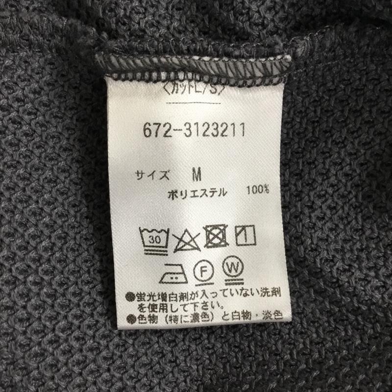 ナノユニバース nano・universe カーディガン 長袖 長袖カーディガン 長袖カットソー ノーカラージャケット 前開カーディガン M 無地 灰 / グレー / メンズ USED 古着 中古 10120653
