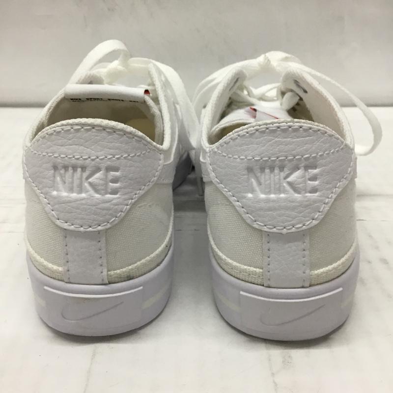 ナイキ NIKE スニーカー スニーカー CZ0294-100 レガシー キャンバス 23.5cm 23.5cm ロゴ、文字 白 / ホワイト / レディース USED 古着 中古 10107570