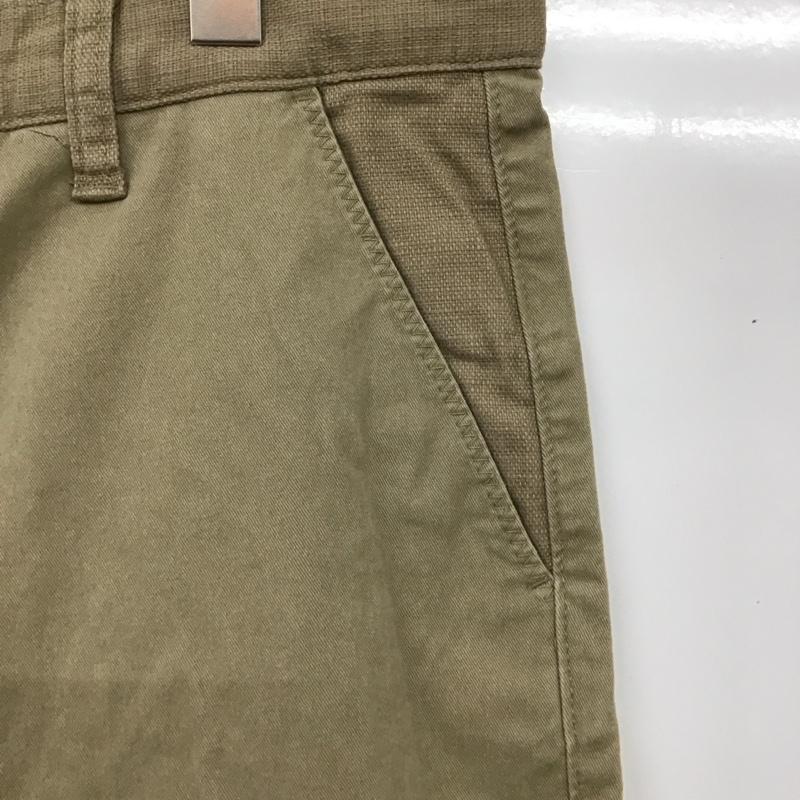 フラボア FRAPBOIS パンツ ワークパンツ、ペインターパンツ ワークパンツ ワイドパンツ カジュアルパンツ 2 無地 ベージュ / ベージュ / メンズ USED 古着 中古 10128769